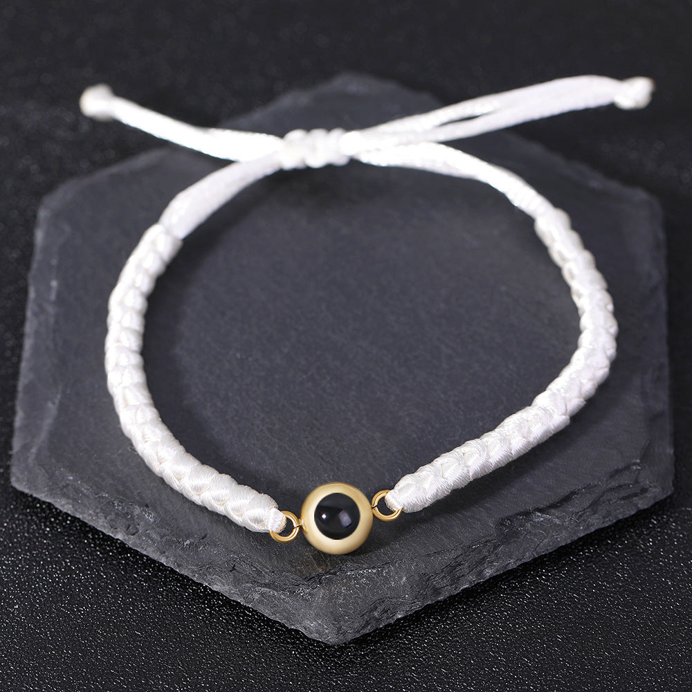 snake knot projection bracelet