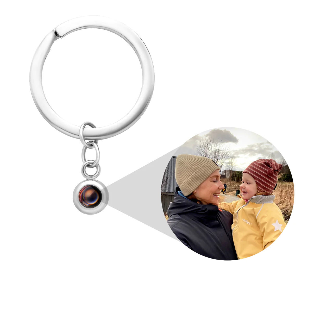 Classic Projection Keychain